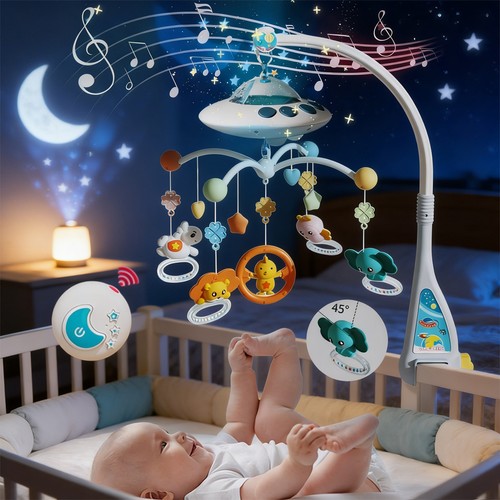Babybett mobile mit - babybett, &
