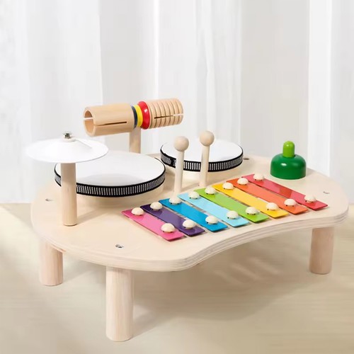 Montessori trommel set aus - trommel,